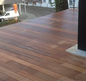 Bankirai terras
